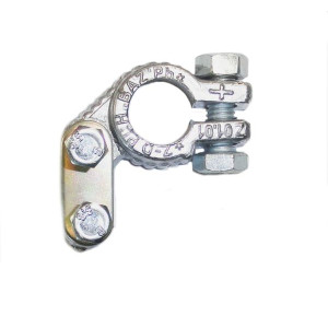 Zacisk akumulatora  ołowiany plus(+)